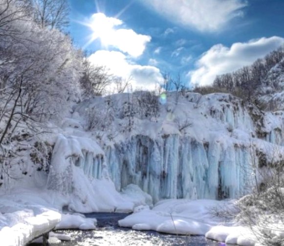 Winter Idyll - the Great Waterfall